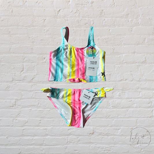 NWT Hurley 2 Piece Swimsuit | 8-10