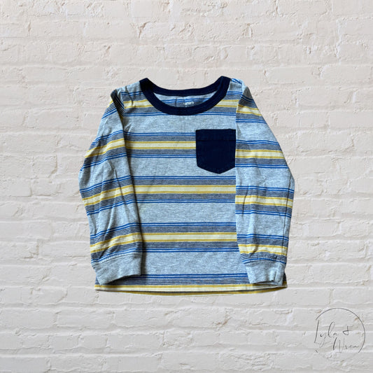 Carter’s Striped Long Sleeve Shirt | 24 M