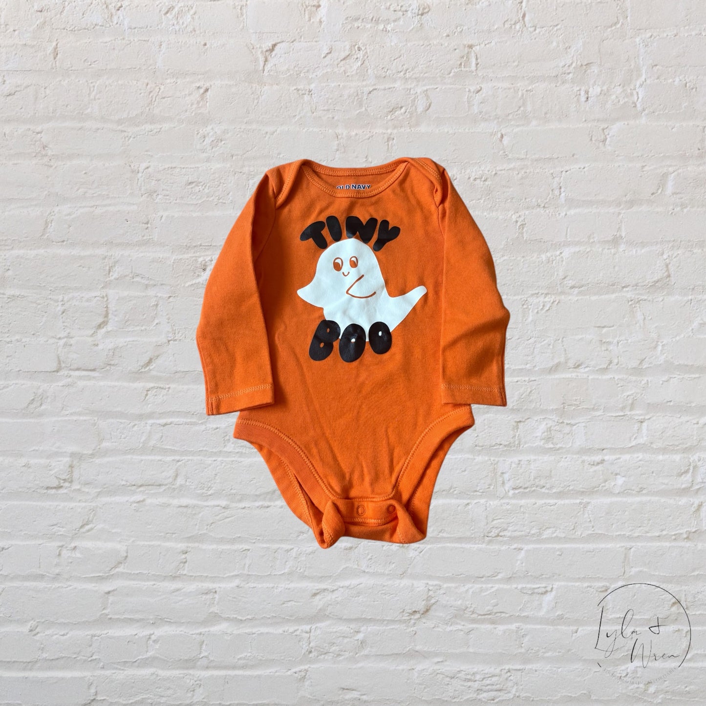 Old Navy “Tiny Boo” Bodysuit | 6-12 M