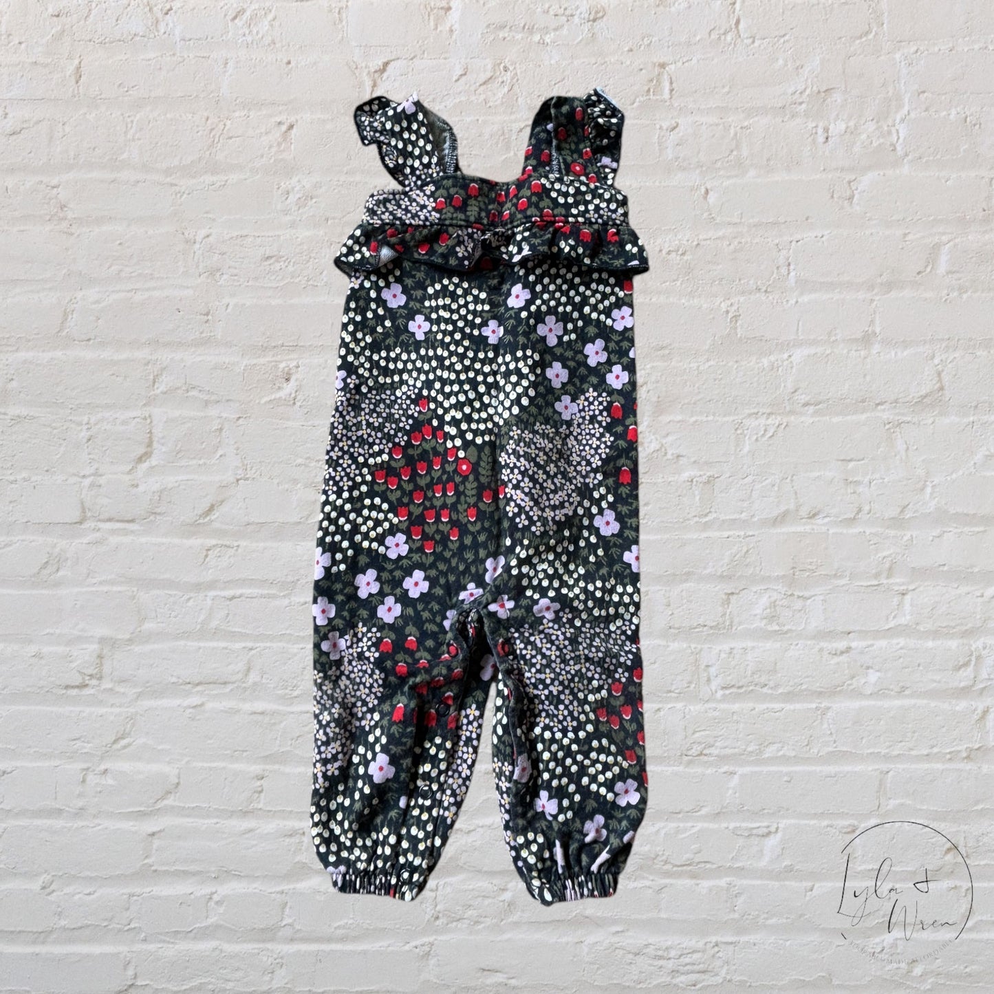 Joe Fresh Floral Romper | 6-12 M