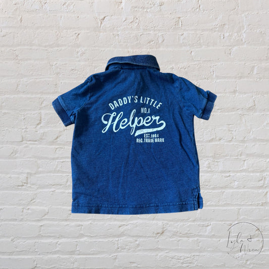 Koala Kids “Daddy’s Little No.1 Helper” T-Shirt | 6-9 M