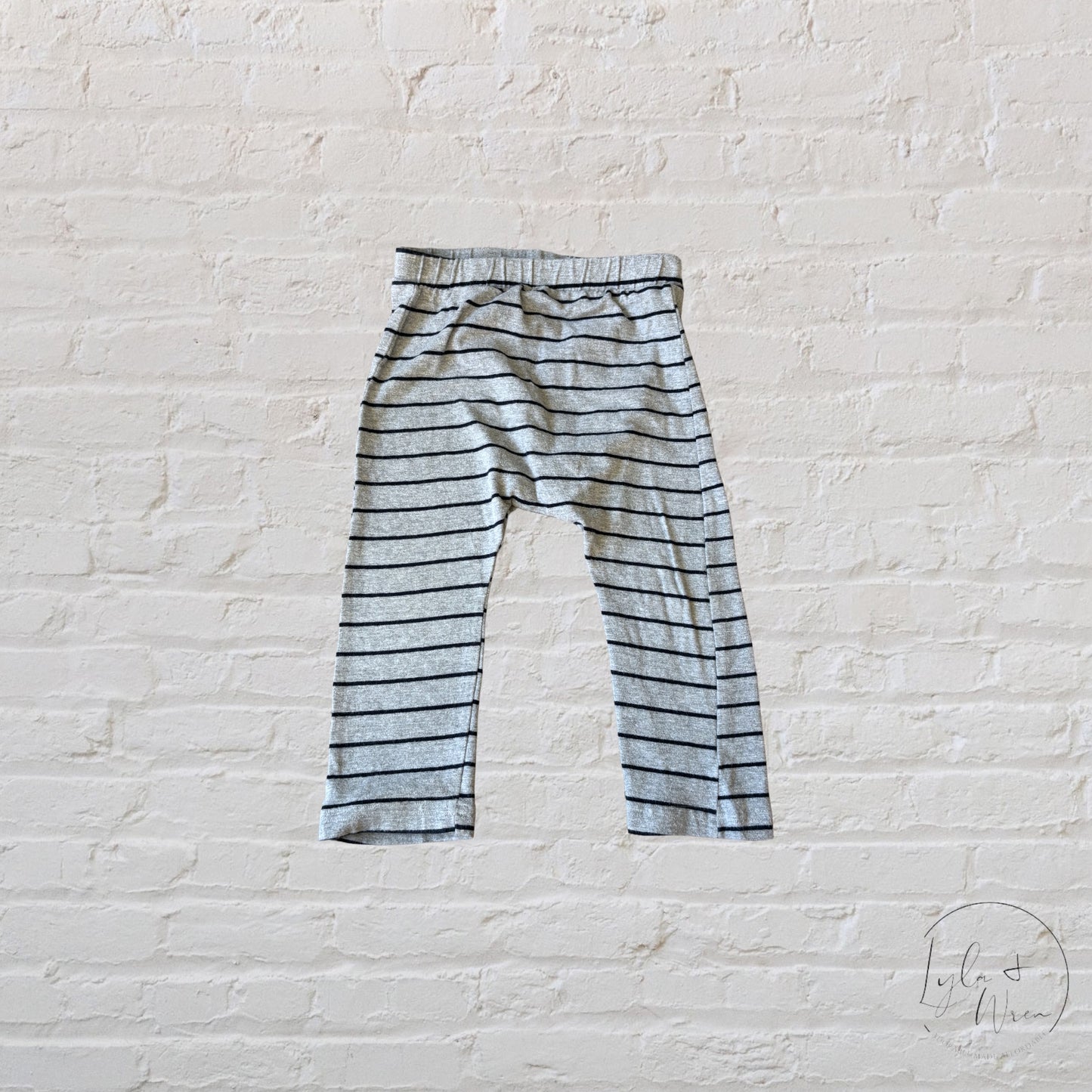 George Grey Striped Pants | 18-24 M