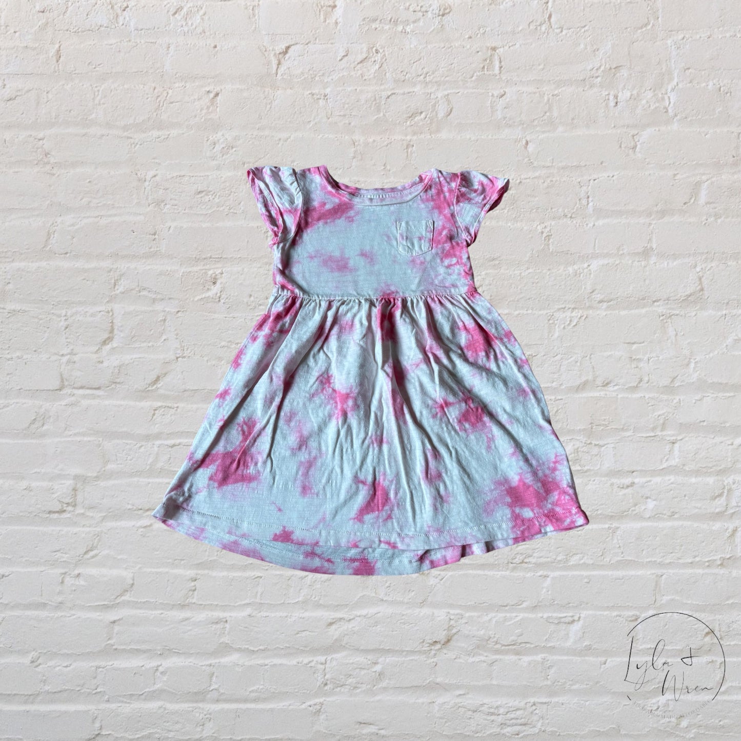 Gap Pink Tie Dye Dress | 3