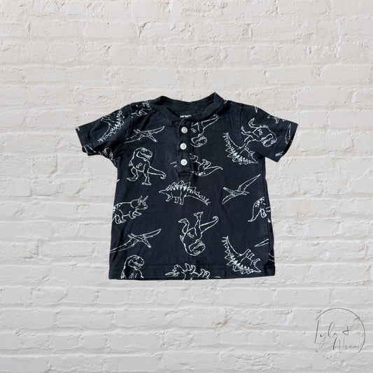 Carter’s Dinosaur Henley T-Shirt | 12 M