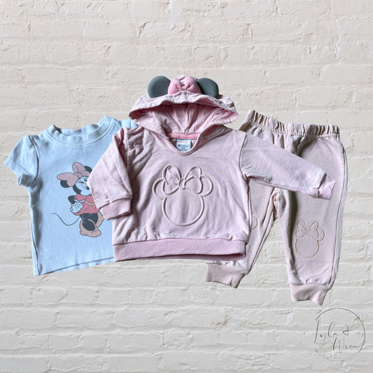 3 Piece M. Mouse Outfit Set | 6 M