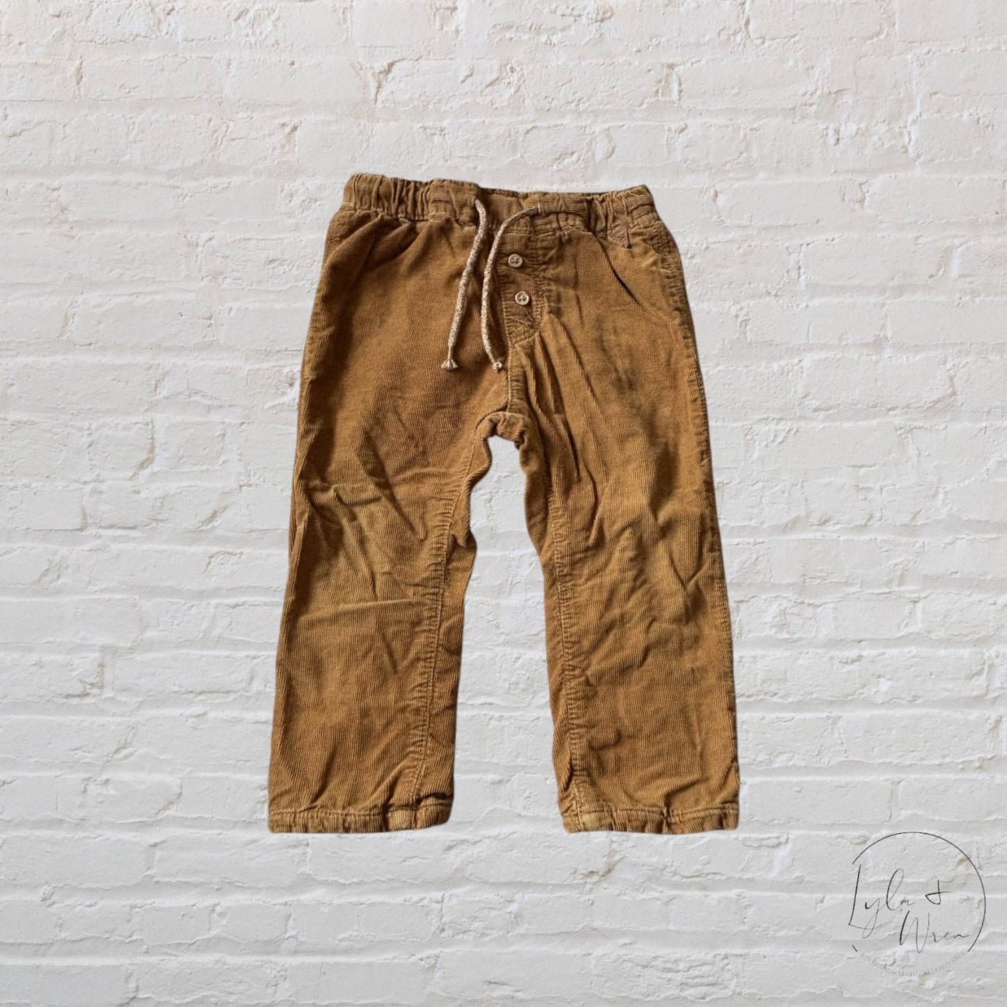 H&M Double Lined Corduroy Pants | 12-18 M