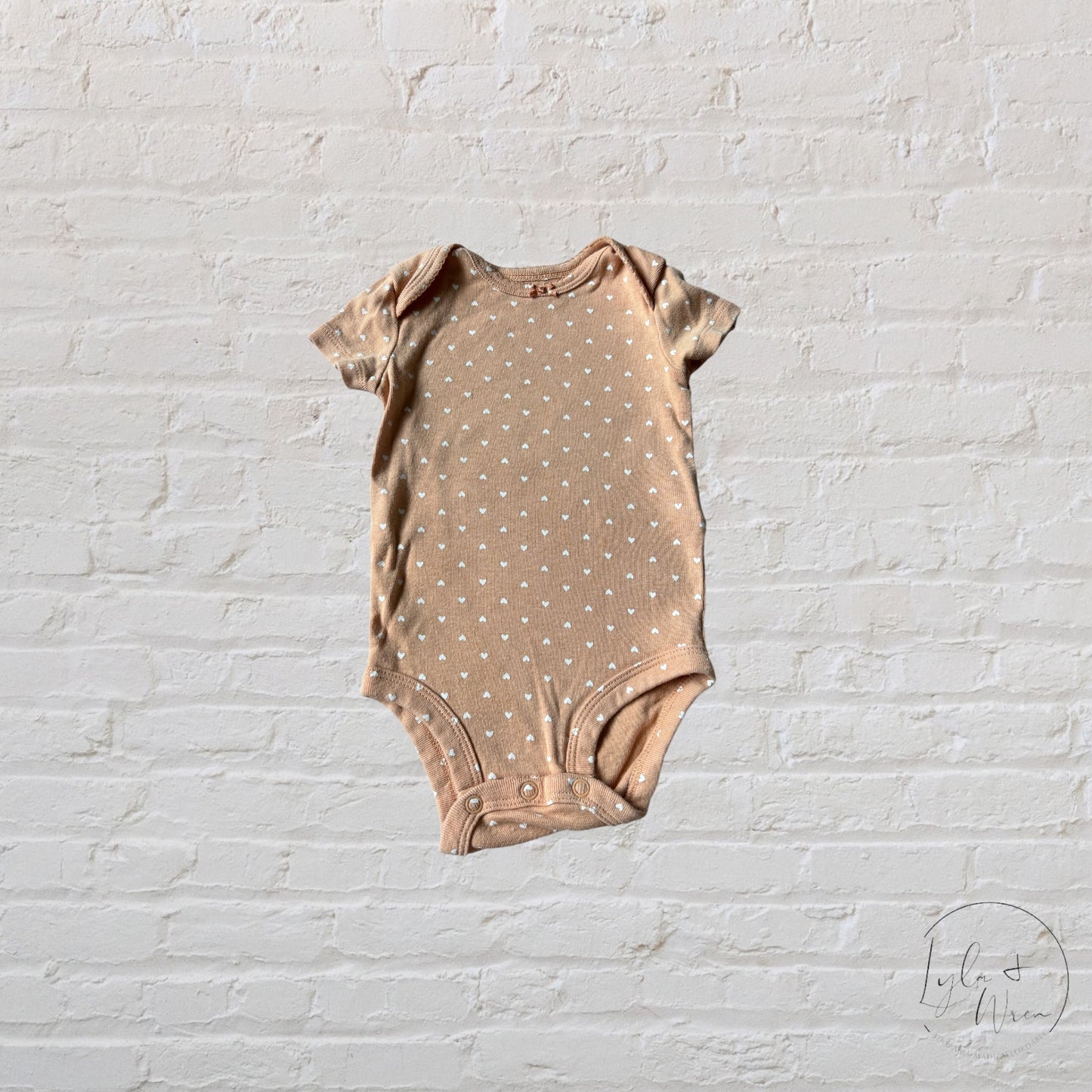 Carter’s Heart Print Bodysuit | 3 M