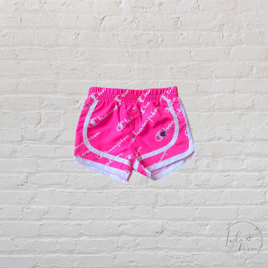 Champion Neon Pink Shorts | 0-3 M