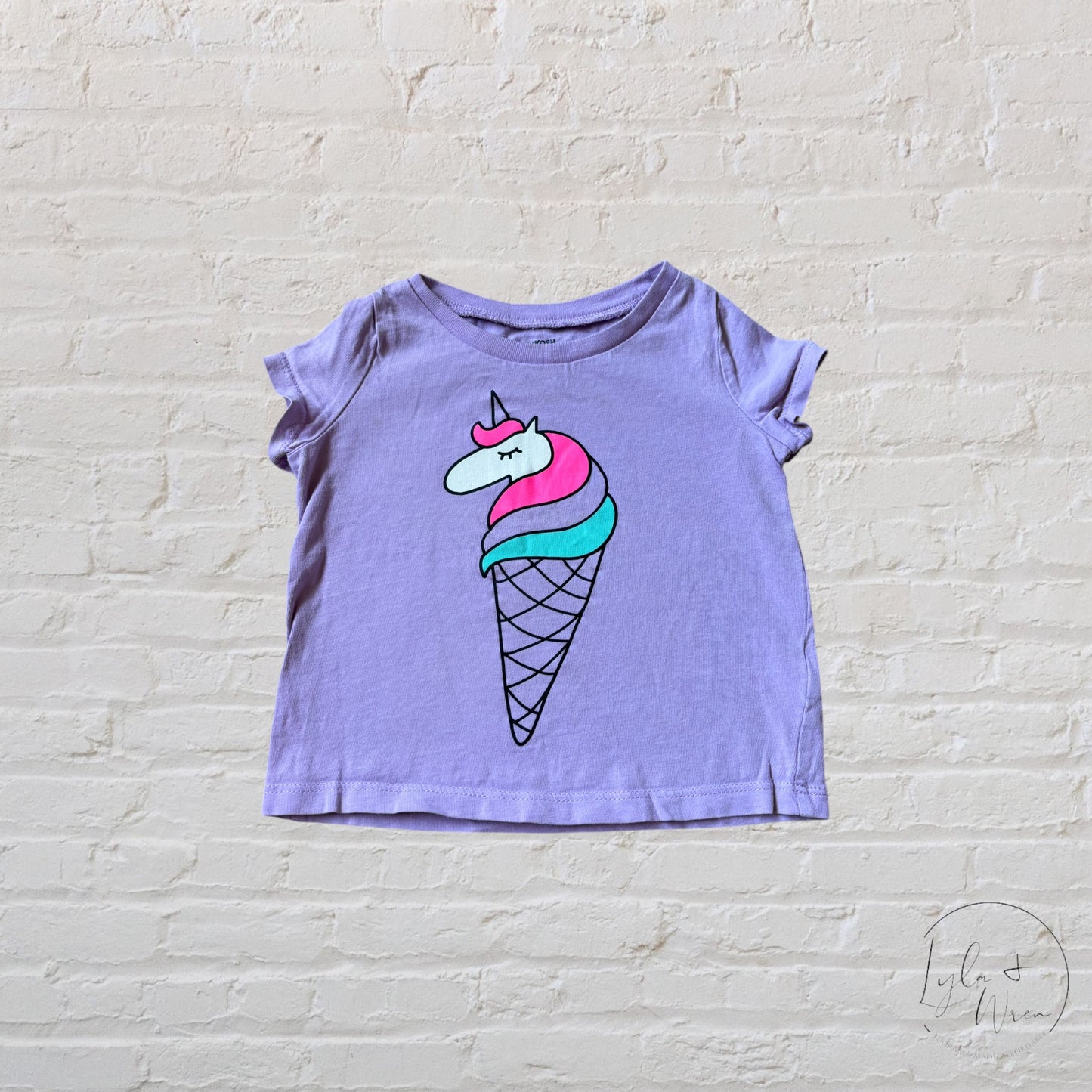 Carter’s Unicorn Cone T-Shirt | 12 M