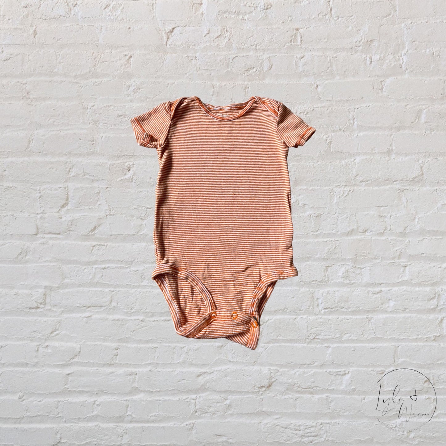 Carter's Orange Bodysuit | 18 M