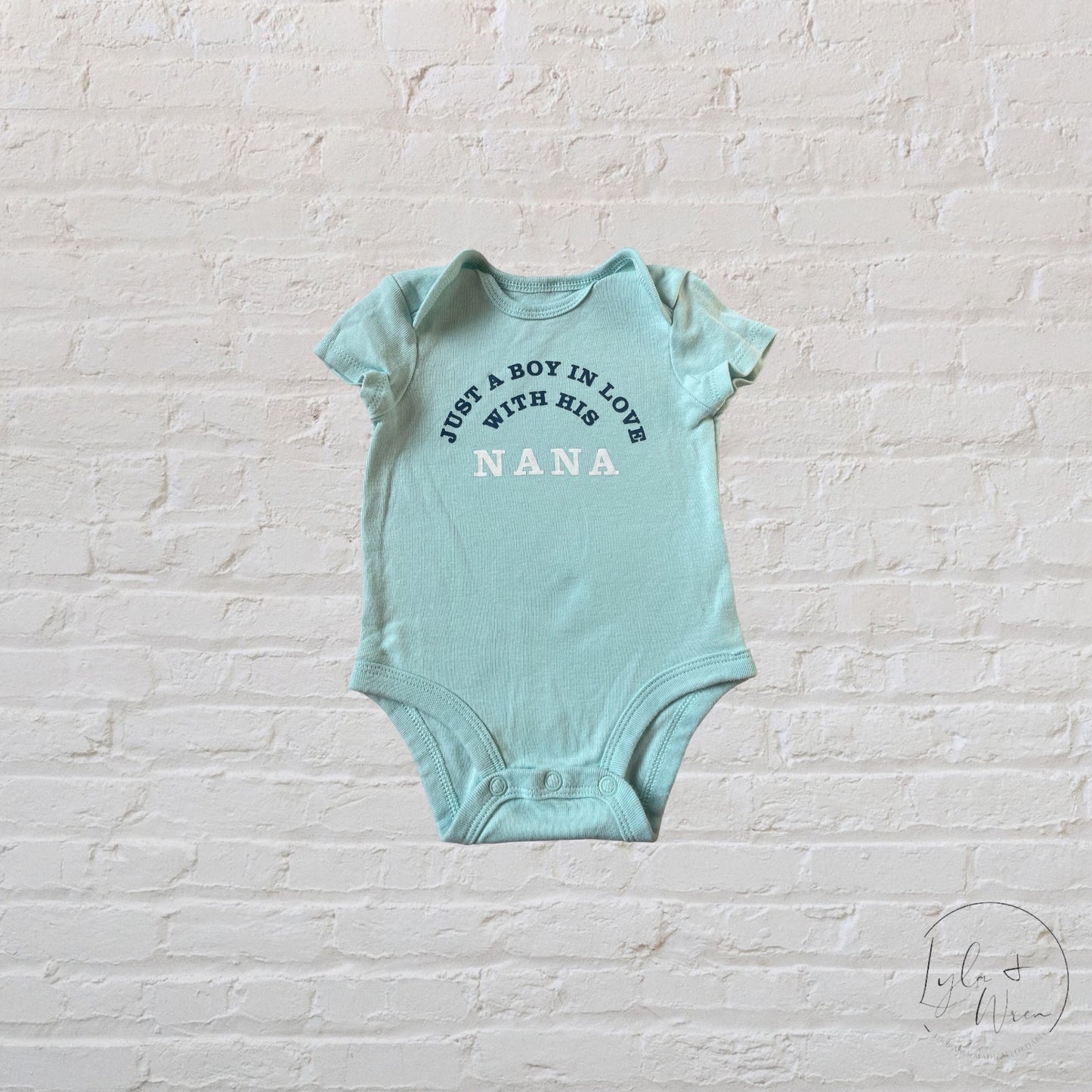 Carter's "Just A Boy In Love With His Nana" Bodysuit | 3 M