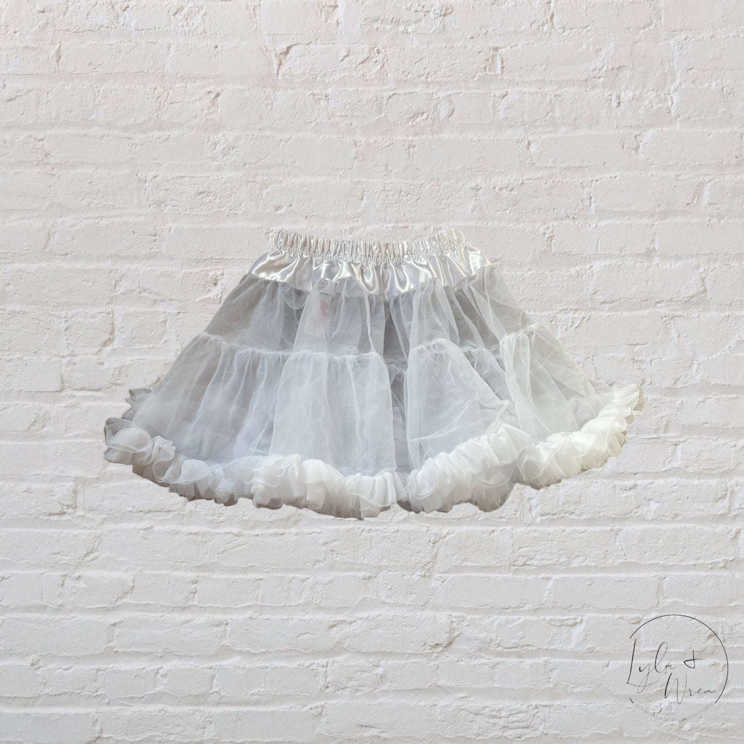 DisneyStore White Petticoat Skirt | 5/6