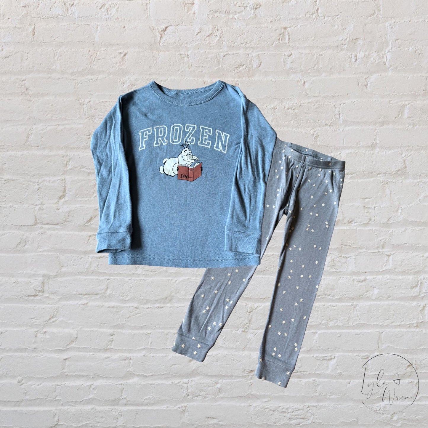 Gap O l a f Organic Cotton Sleepwear Set | 4T