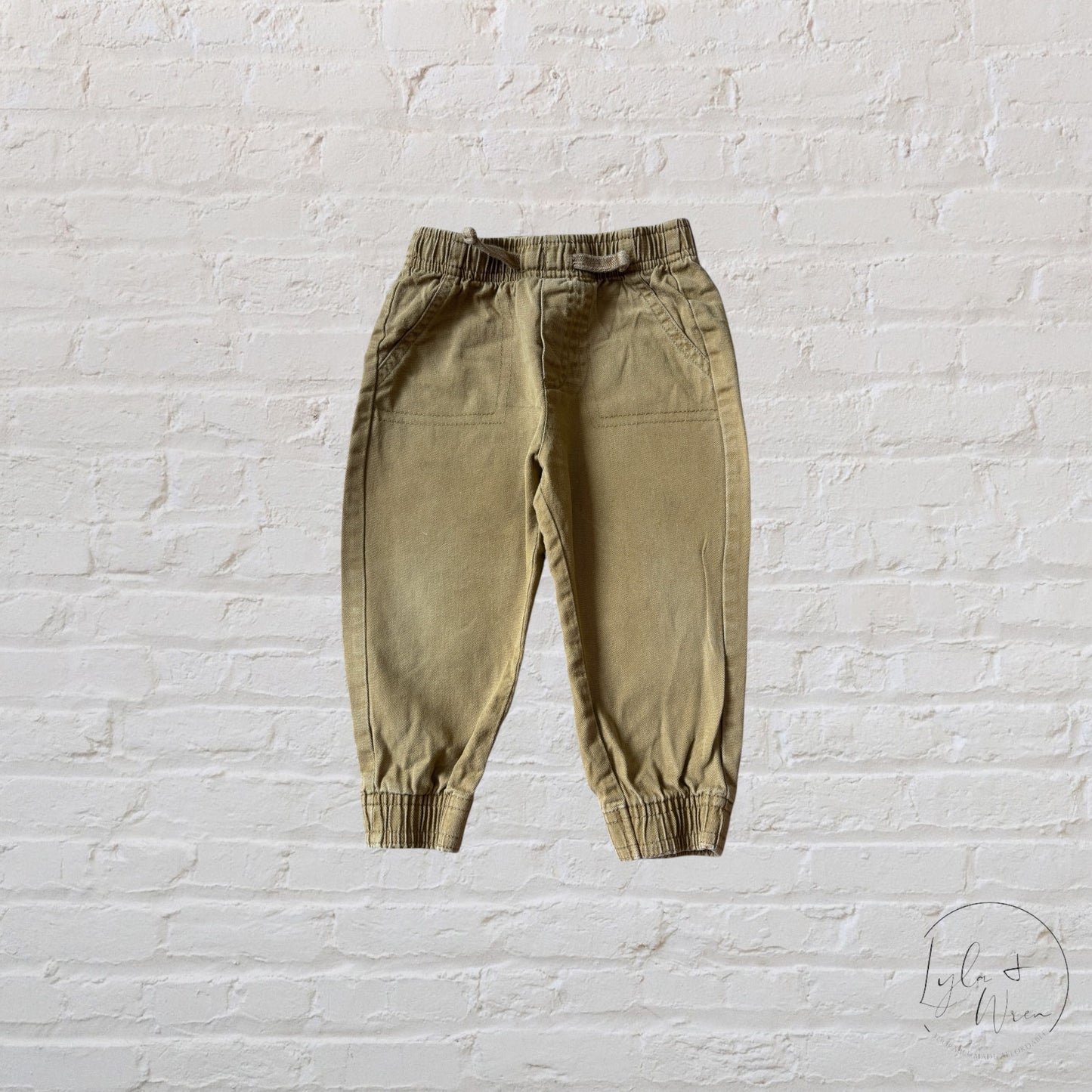 Tan Khaki Joggers | 18 M