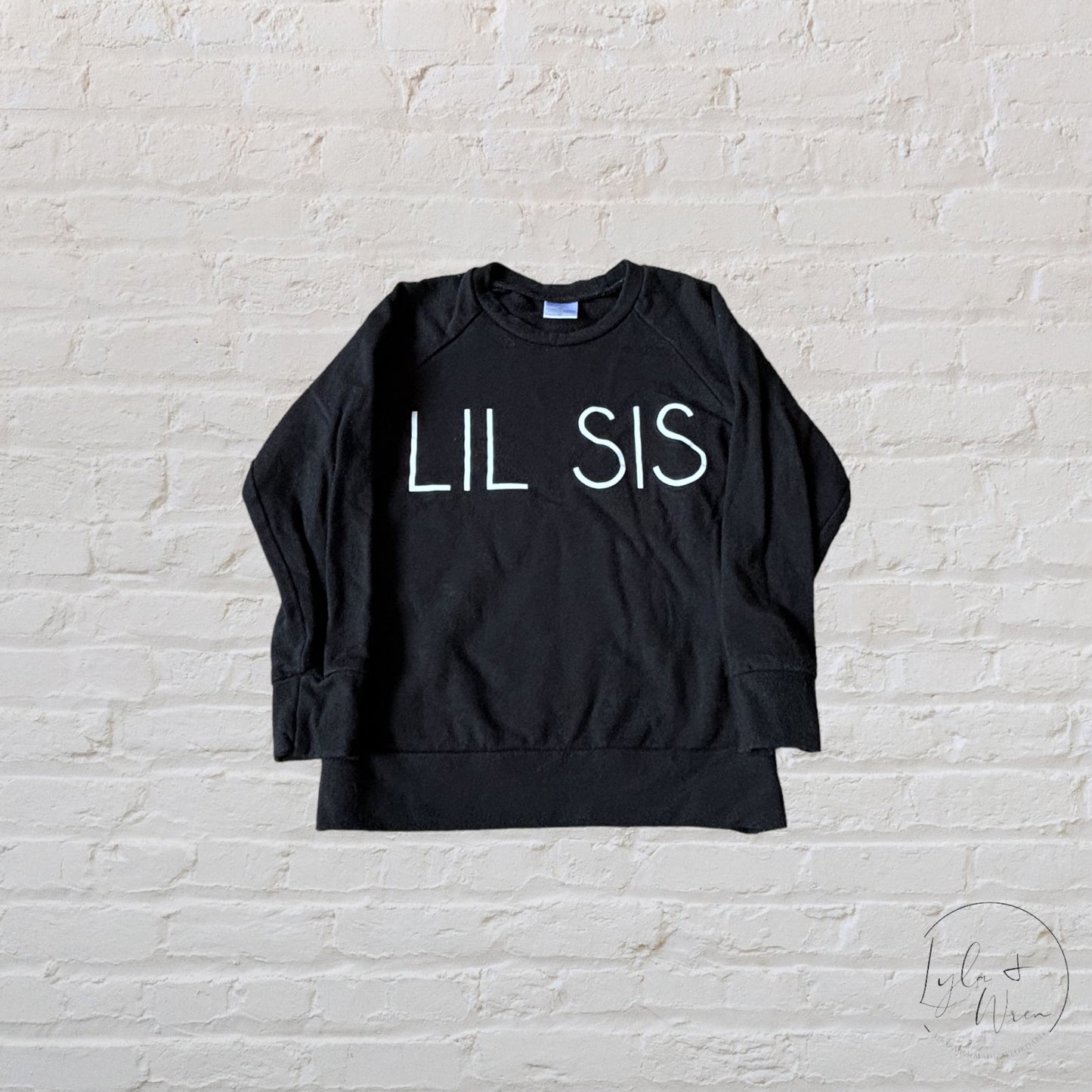 Posh & Cozy “Lil Sis” Crewneck | 4T