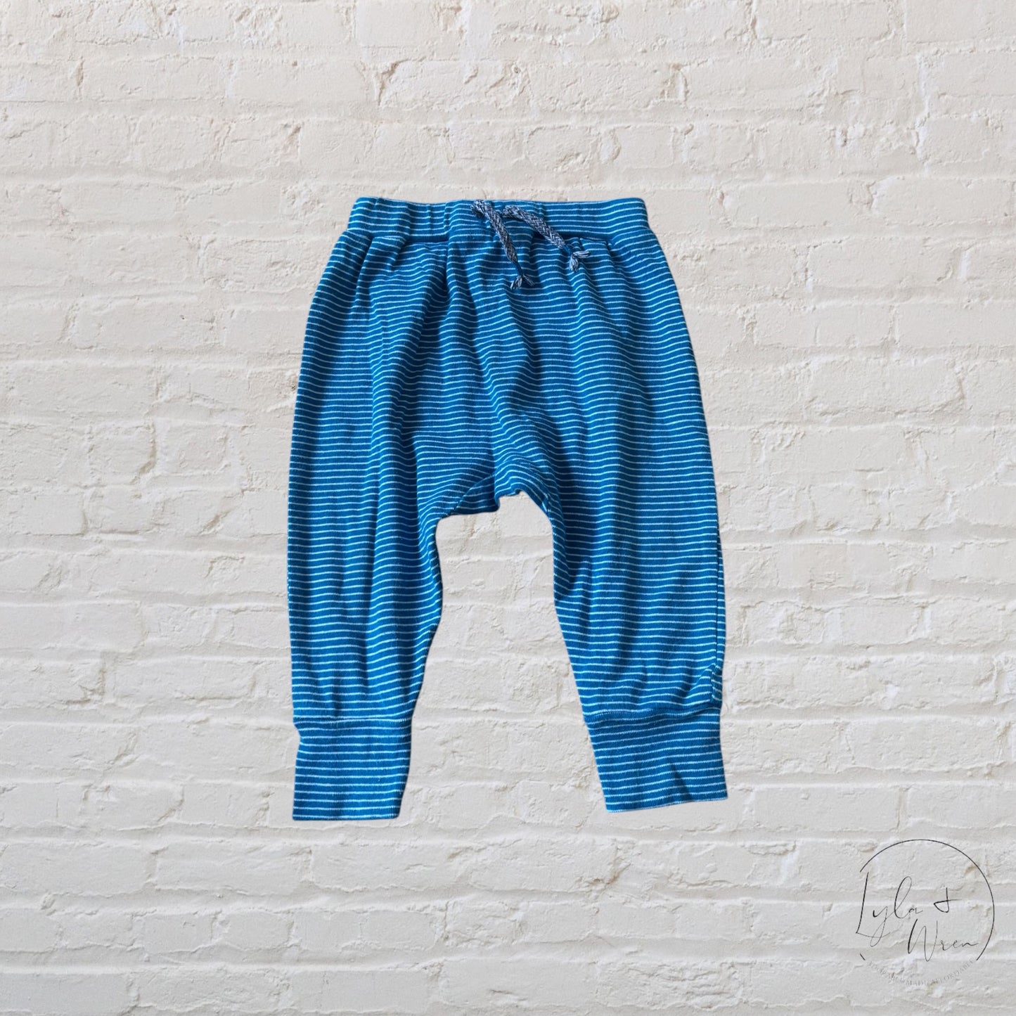 Joe Fresh Blue Joggers | 6-12 M