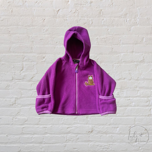 MEC Purple Owl Fleece Sweater | 6 M