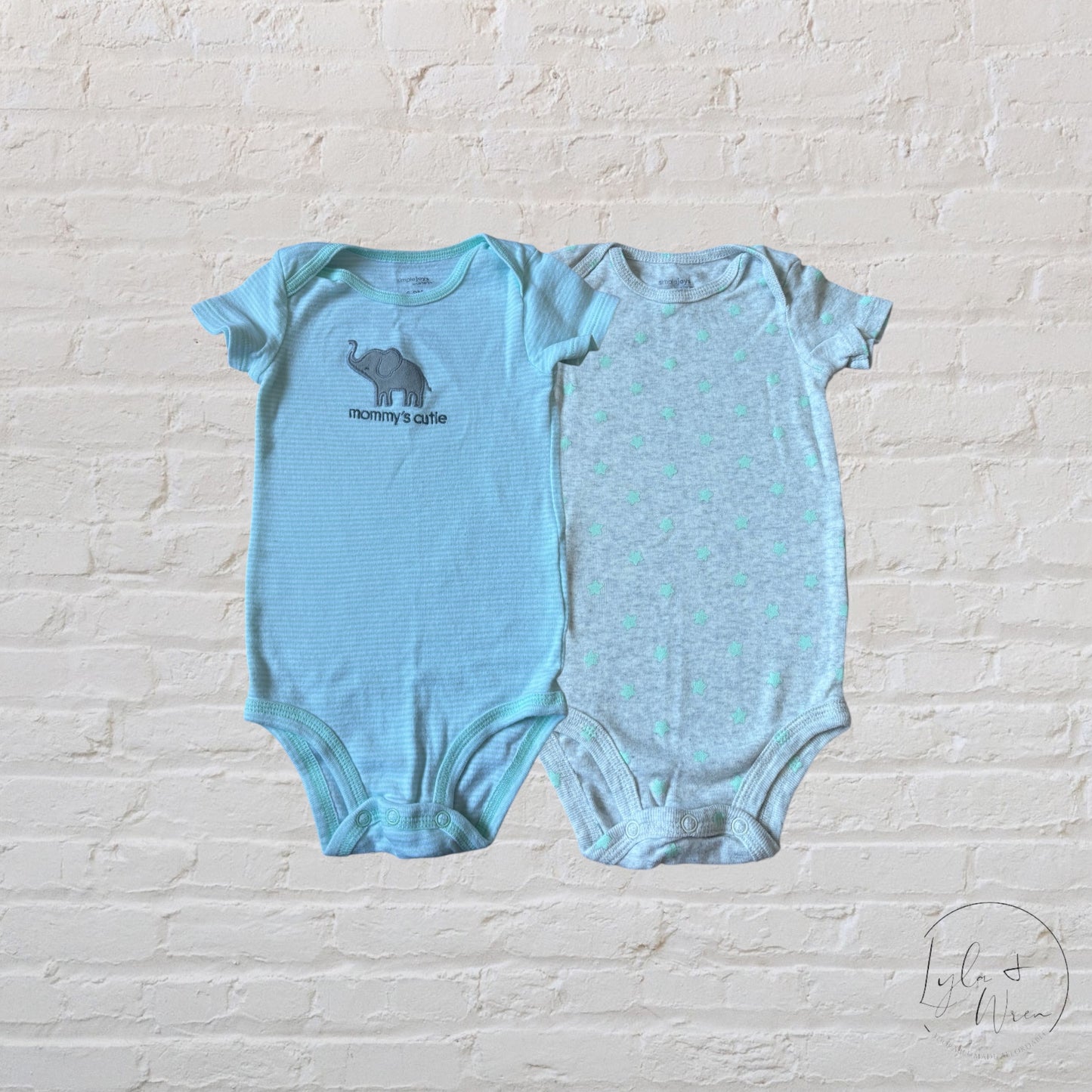 Simple Joys by Carter’s “Mommy’s Cutie” Neutral Bodysuit Set | 6-9 M