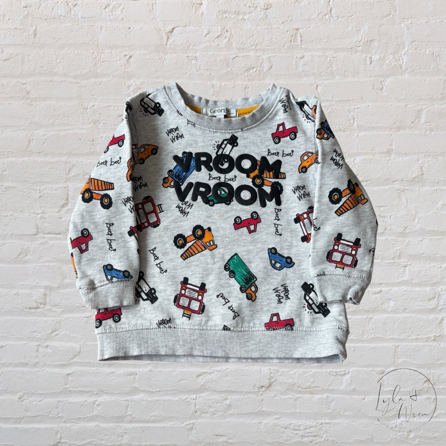 George “Vroom Vroom” Sweatshirt | 18-24 M