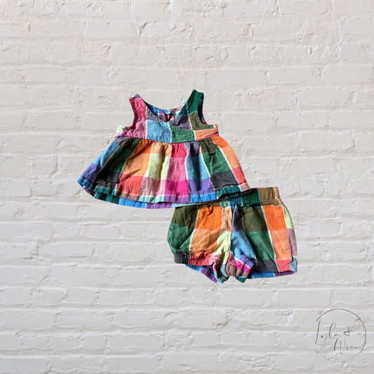 Carter’s 2 Piece Colourful Outfit Set | 3 M