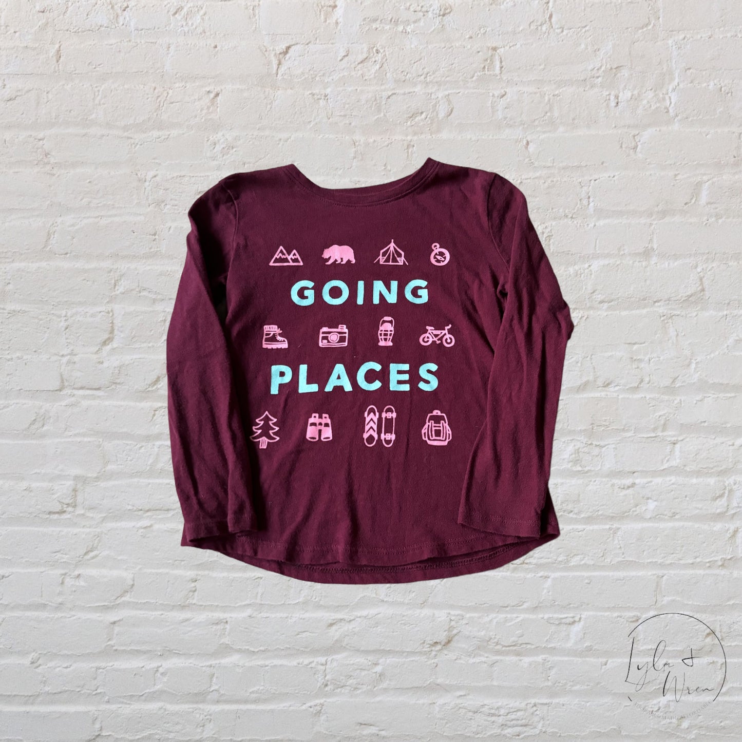 Old Navy “Going Places” Long Sleeve Shirt | 5T