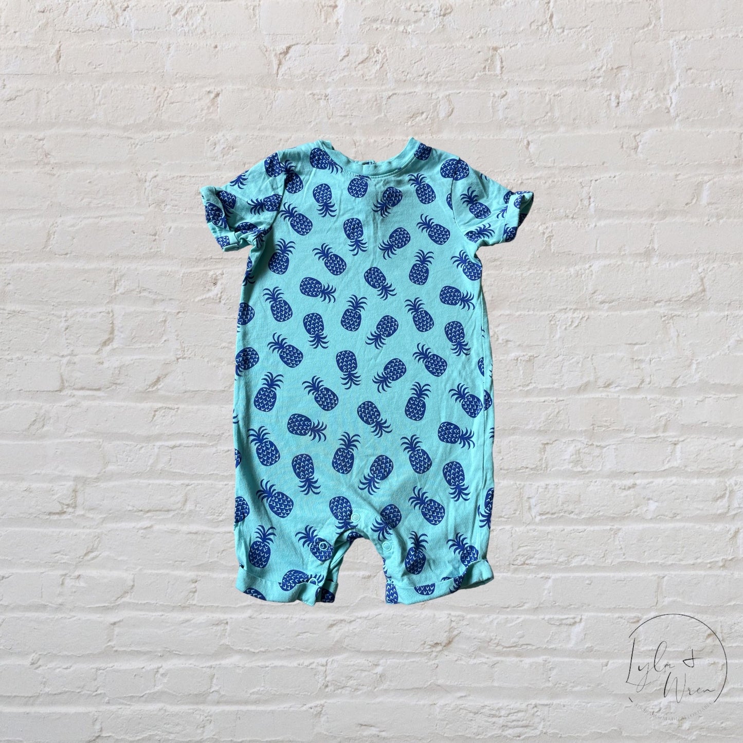 Joe Fresh Pineapple Romper | 18-24 M