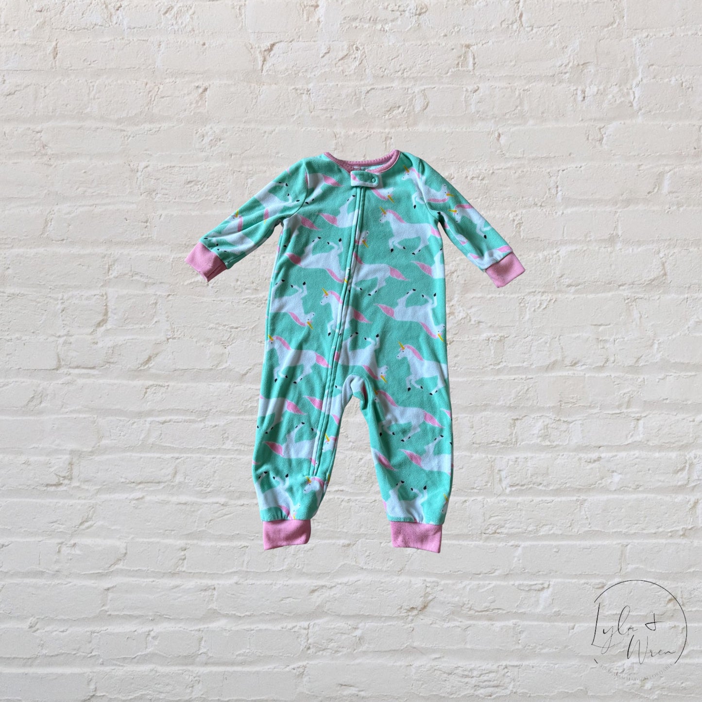 Carter’s Footless Unicorn PJ’s | 12 M