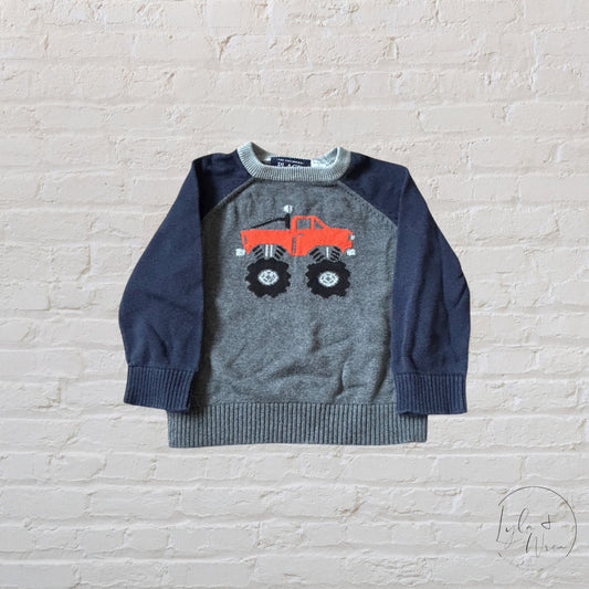 The Children’s Place Monster Truck Sweater | 12-18 M