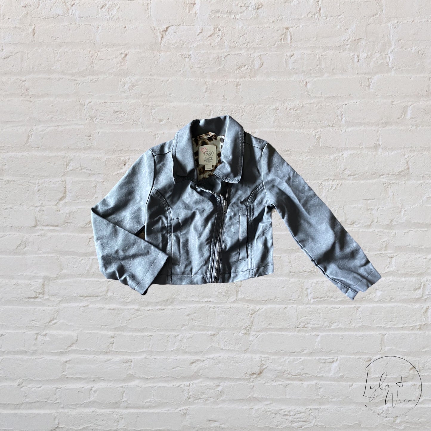 The Children’s Place Moto Jacket | XS / 4