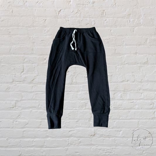 Posh & Cozy Black Pocket Joggers | 2T