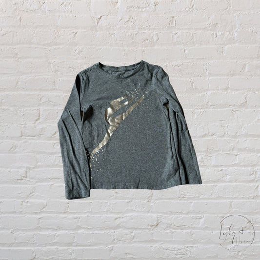 Gap Grey Dancer Long Sleeve Shirt | XS 4-5