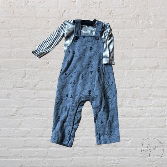 George Overall Set | 6-12 M