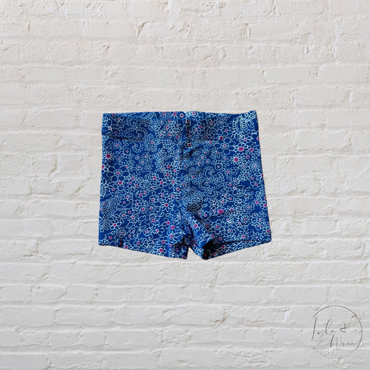 Joe Fresh Blue Patterned Shorts | 12-18 M