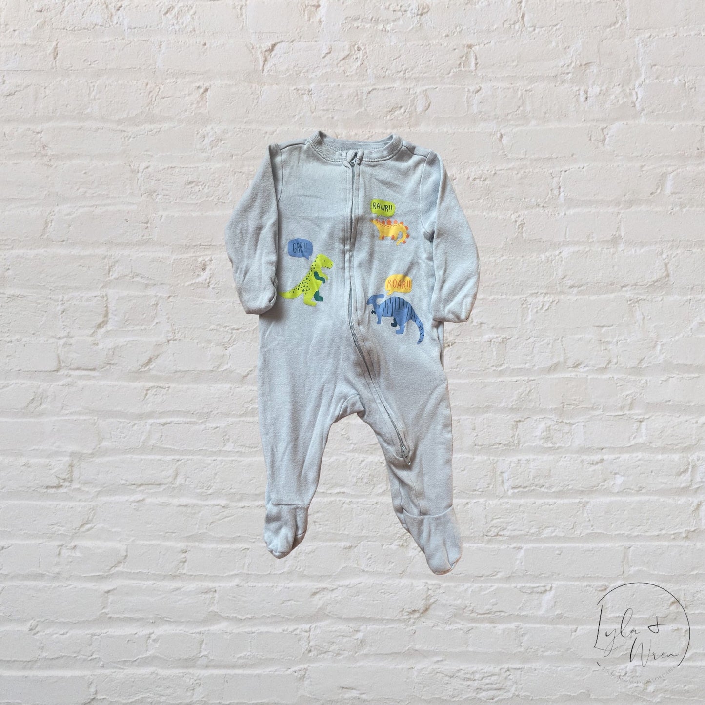 Old Navy Dinosaur Sleeper | 0-3 M