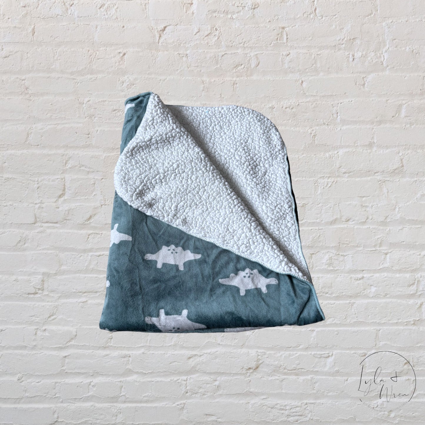 Dinosaur Fleece Blanket