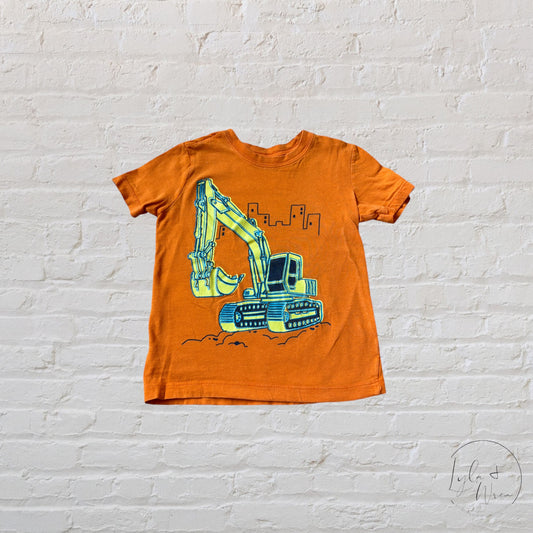 Carter’s Orange Excavator T-Shirt | 2T