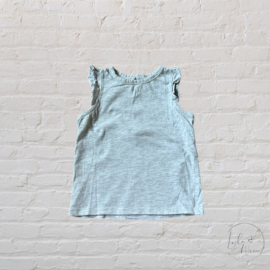 Grey Ruffle Tank | 18-24 M