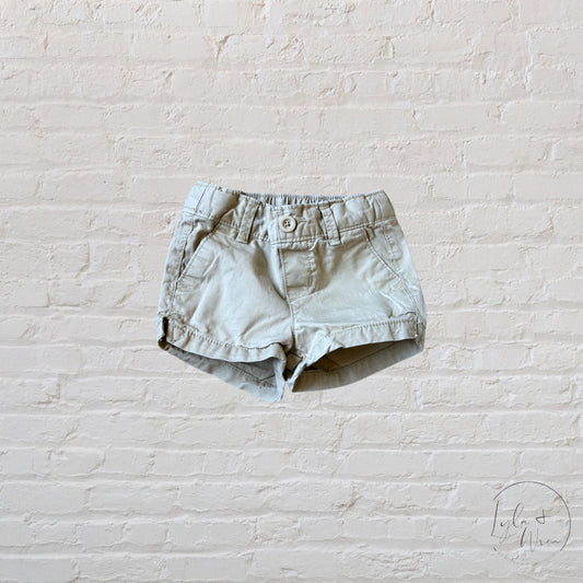 Old Navy Tan Shorts  | 12-18 M