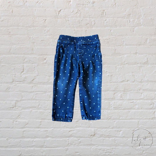 Joe Fresh Polka Dot Jeans | 12-18 M