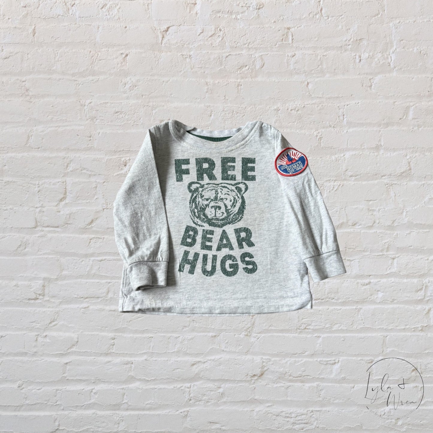 Carter's "Free Bear Hugs" Long Sleeve | 9 M