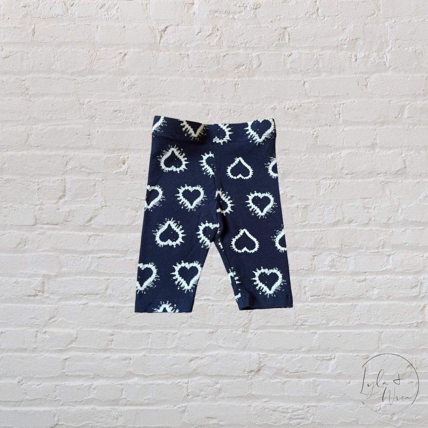 Joe Fresh Heart Print Leggings | 6-12 M