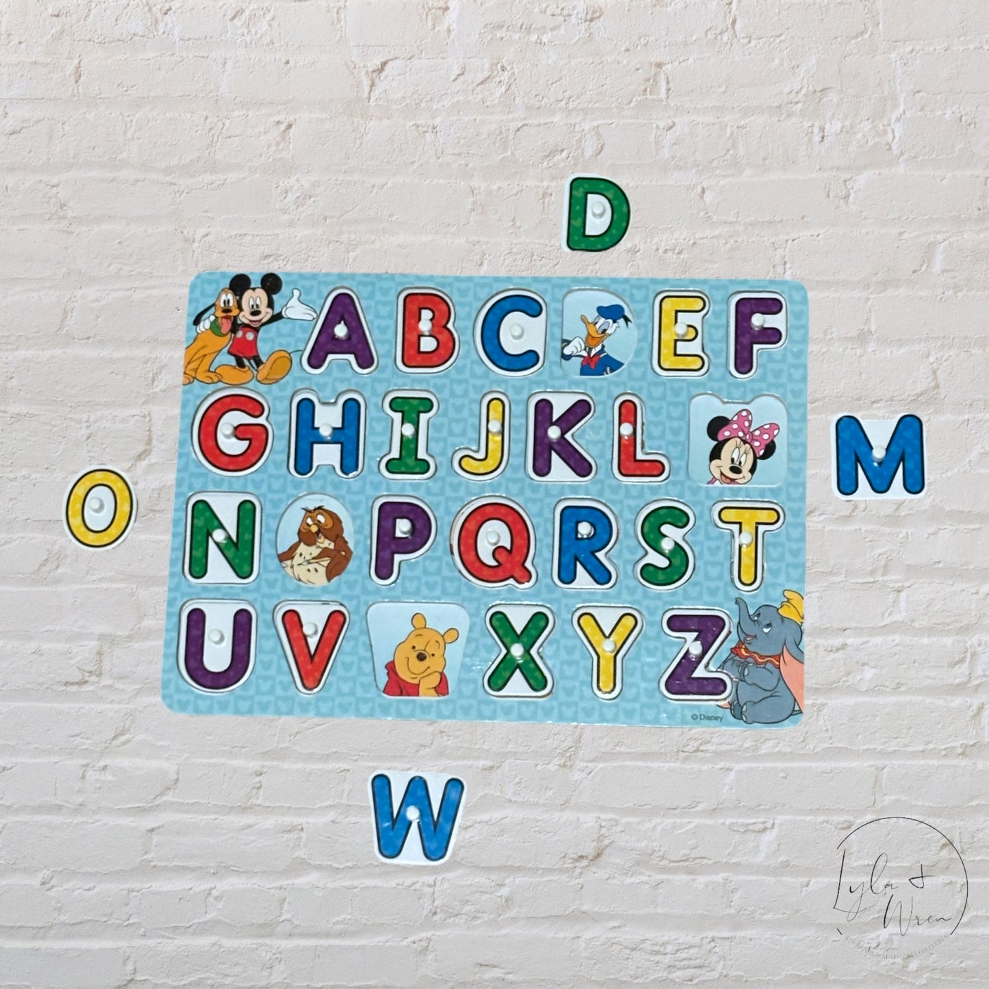 Alphabet Wood Puzzle