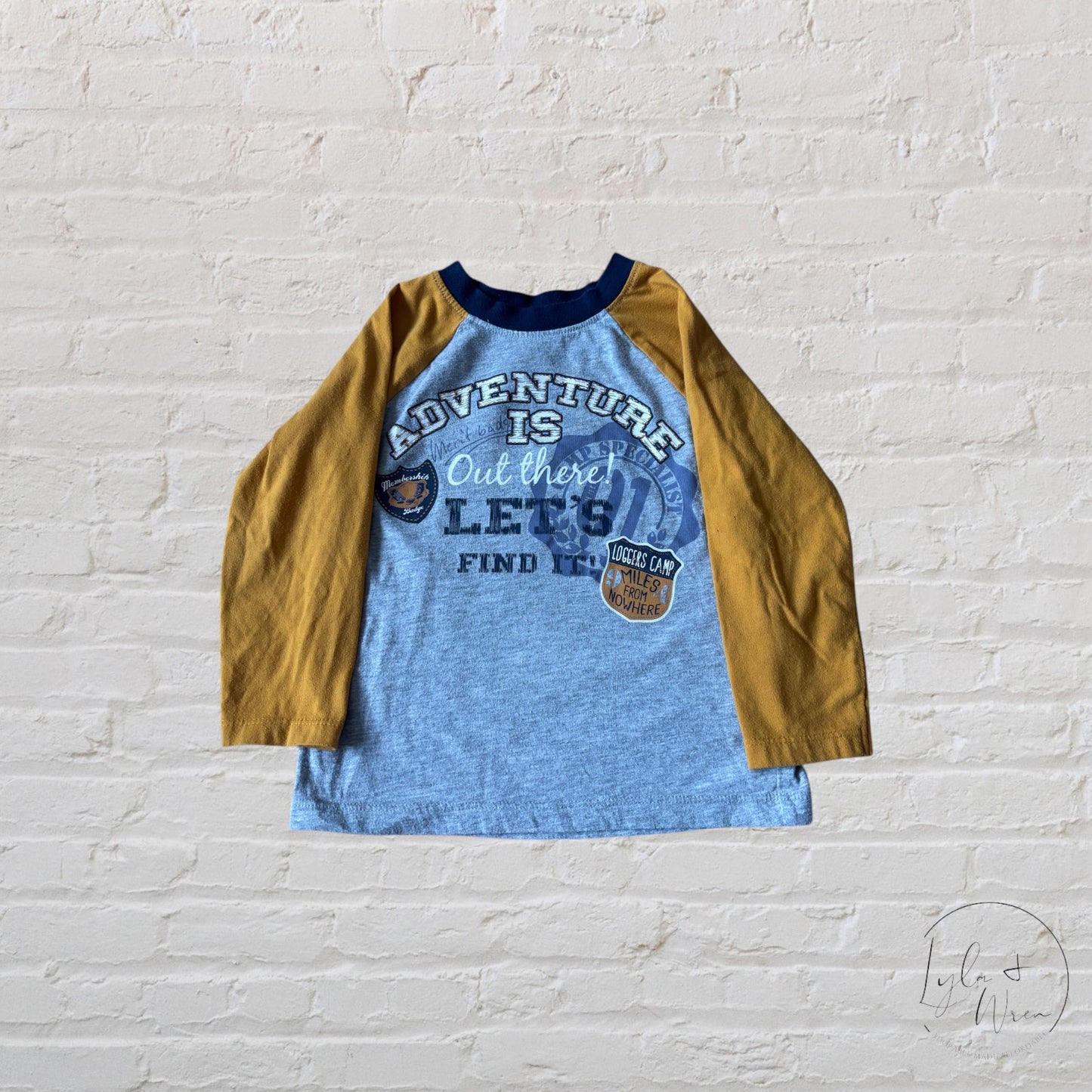 George “Adventure is Out There” Shirt | 3T