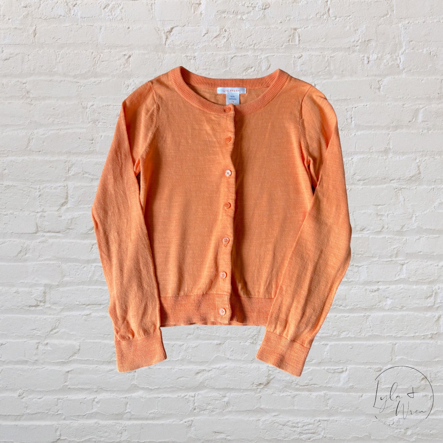 Joe Fresh Orange Cardigan | 10/12