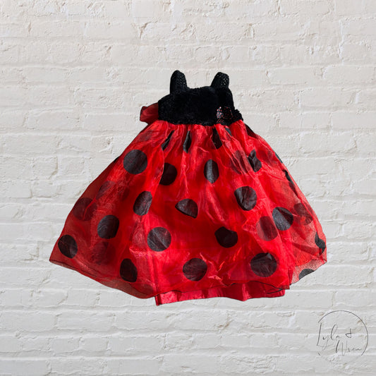 Tulle Ladybug Dress Costume | 4T