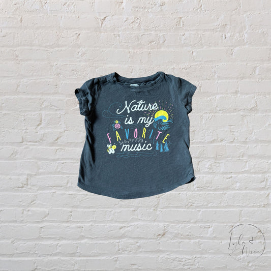 Old Navy “Nature is my Favorite Music” T-Shirt | 2T