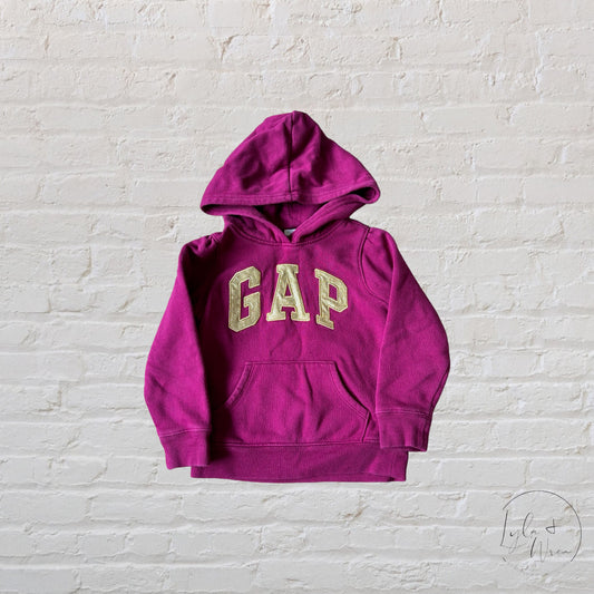 Gap Purple + Gold Sparkle Hoodie | 4