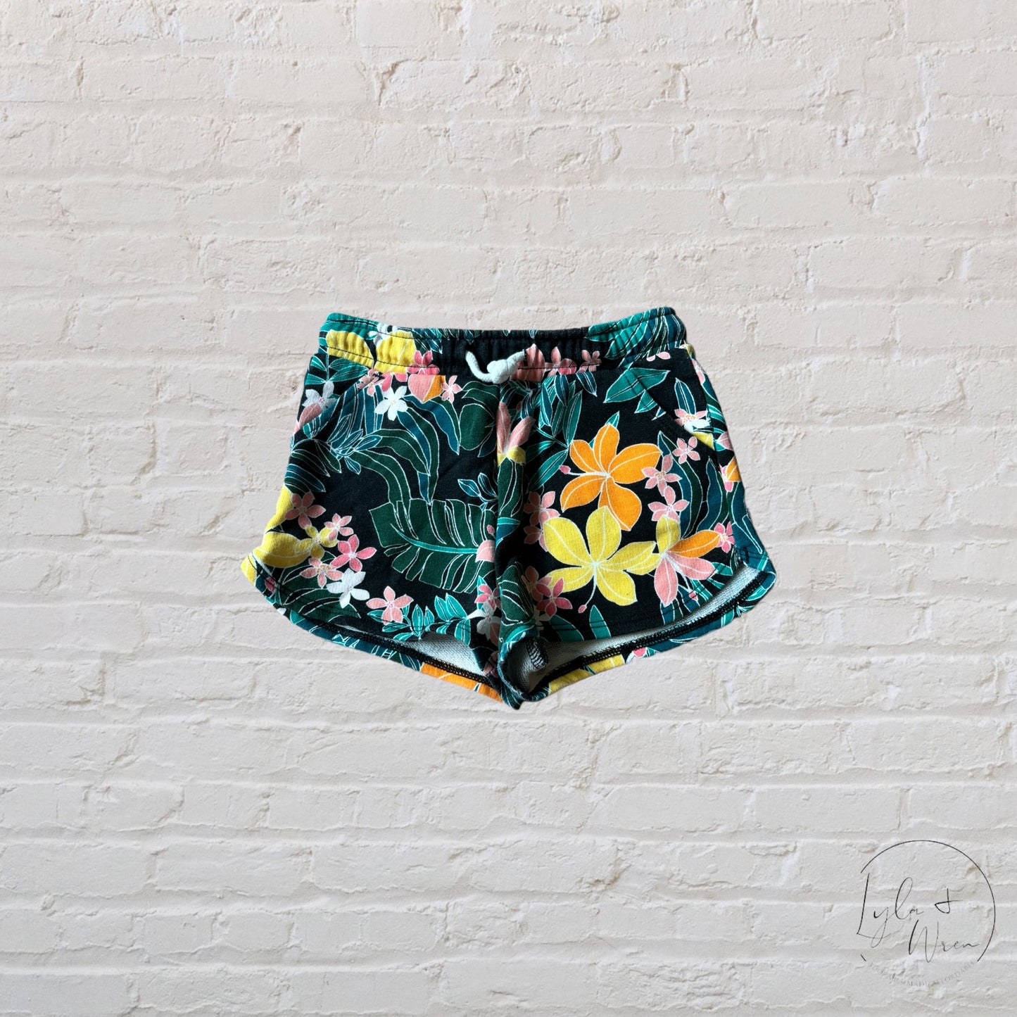 Old Navy Tropical Print Shorts | 3T