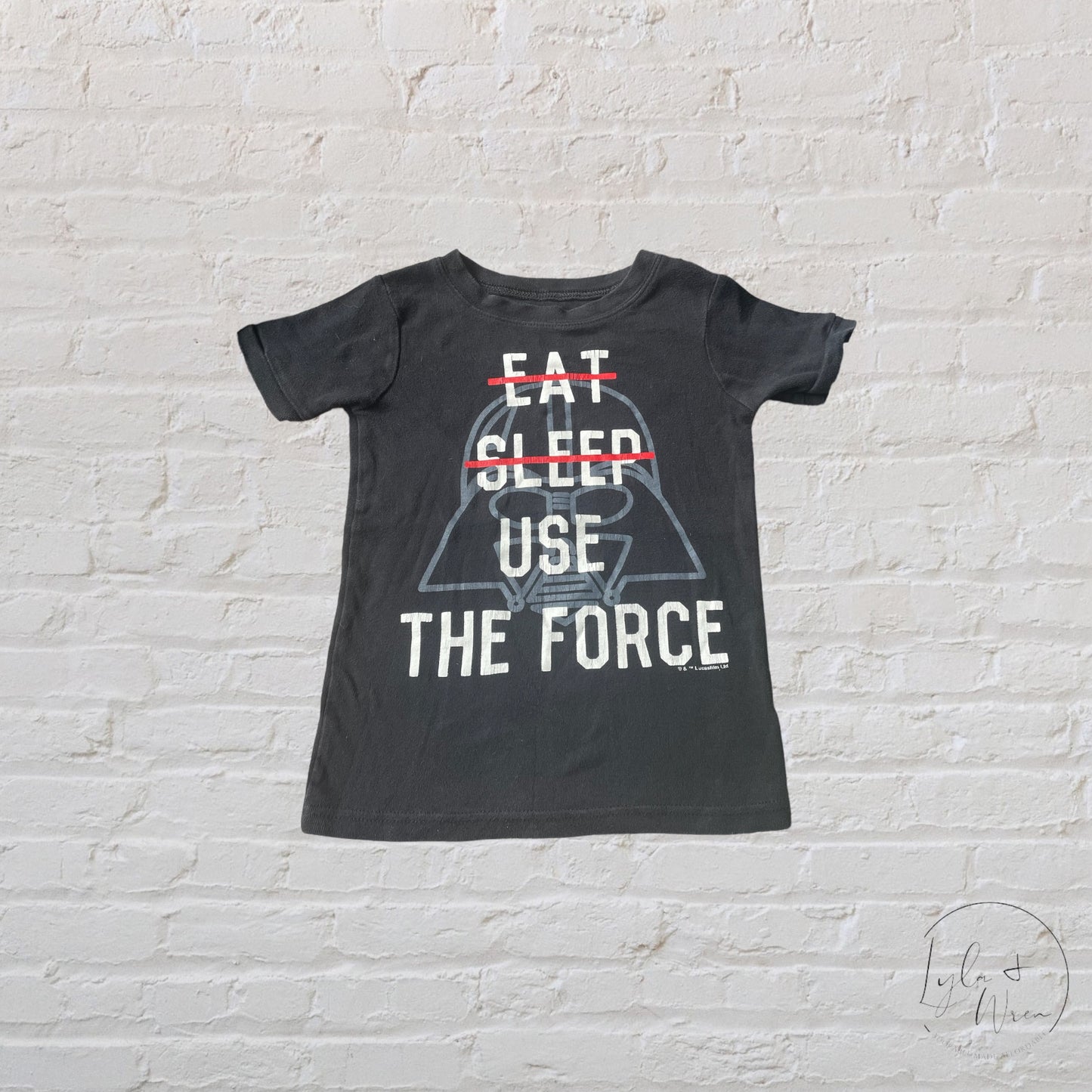 Old Navy “Eat, Sleep, Use The Force” PJ Top | 5T