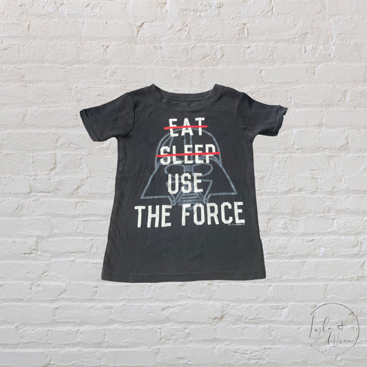 Old Navy “Eat, Sleep, Use The Force” PJ Top | 5T